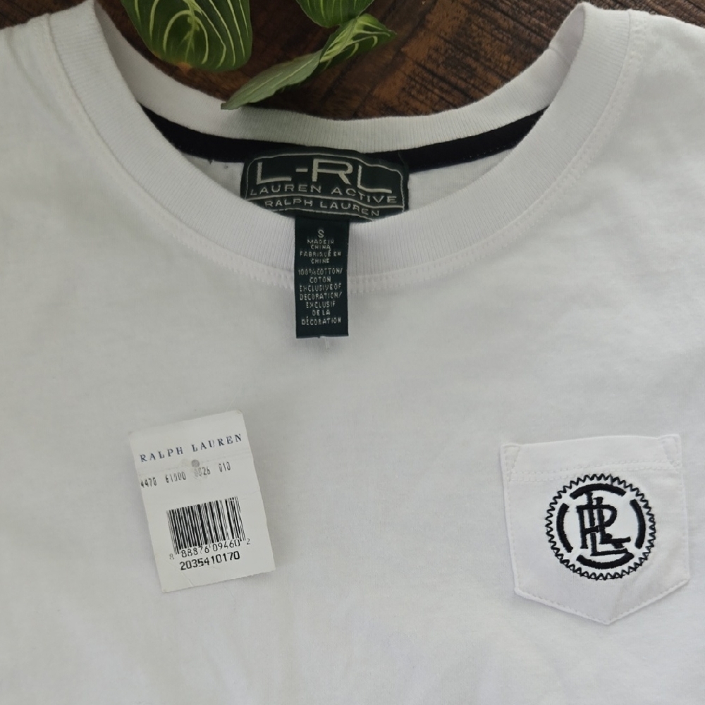 Ralph Lauren White Classic Short Sleeve Tee